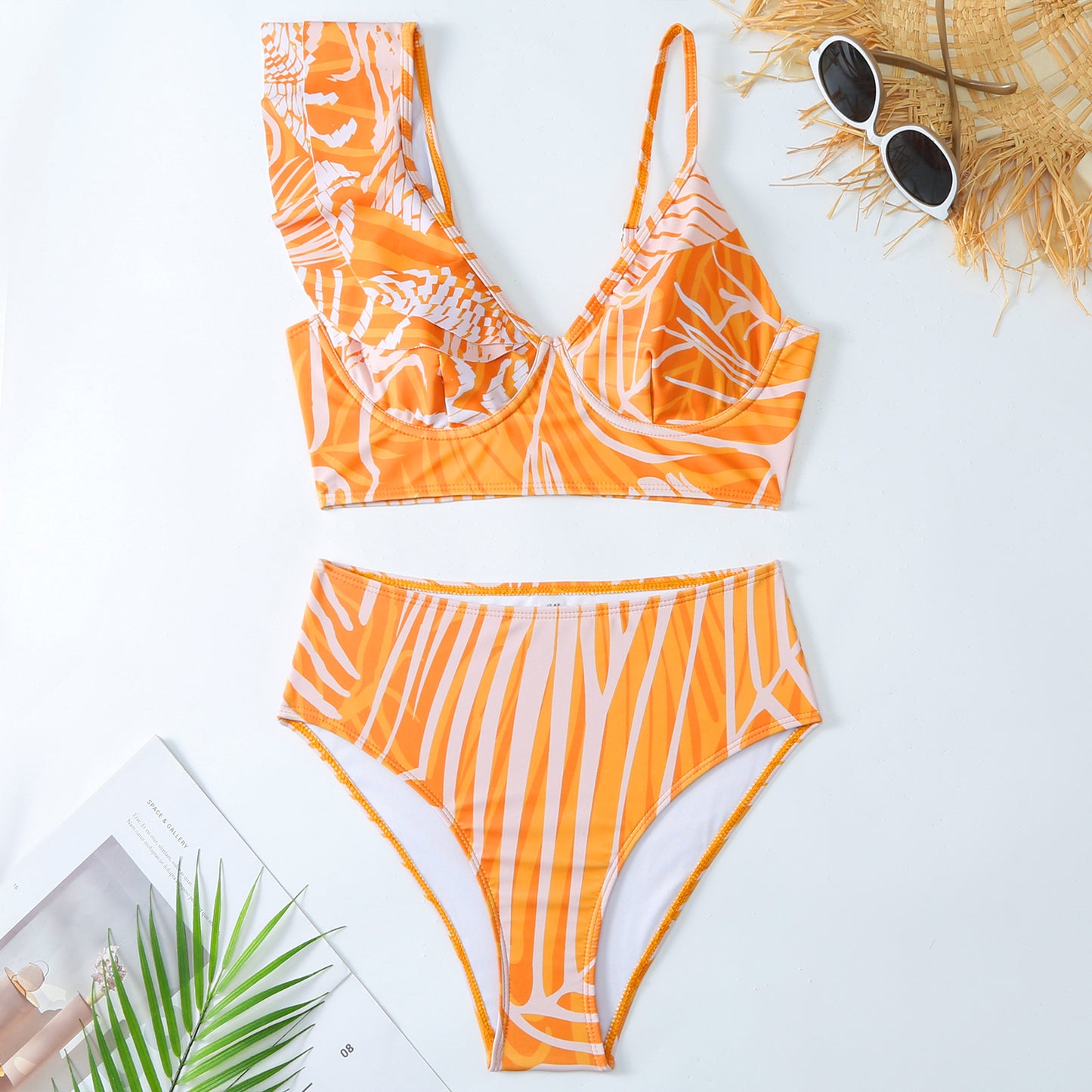 Traje de baño de bikini estampado Traje de baño sexy Bikini sexy Mujeres