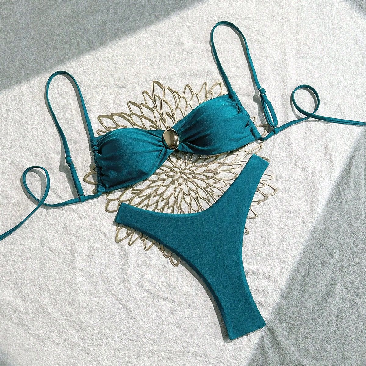 Peacock green
