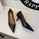 French Work Comfortable All Match Office Work Pointed High Heels Women Stiletto Heel Non Wear Feet Classy Shoes ForestFootwear