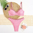 Sexy Suspenders Bikini Split Swimsuit Women High Grade Seaside Beach Swimsuit Alina