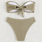 Traje de baño Bikini sexy con almohadilla para el pecho para mujer Traje de baño Bikini Fission