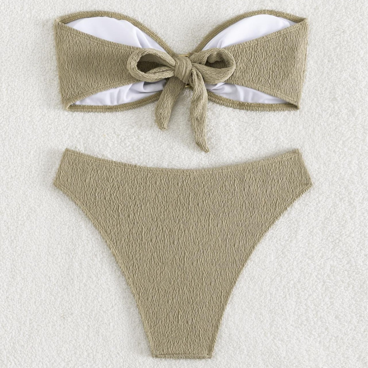 Traje de baño Bikini sexy con almohadilla para el pecho para mujer Traje de baño Bikini Fission
