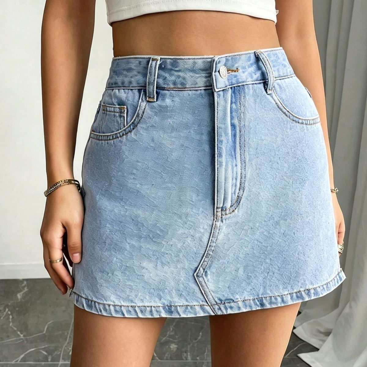Casual Slim Fit Women Jeans Culottes FentyWild