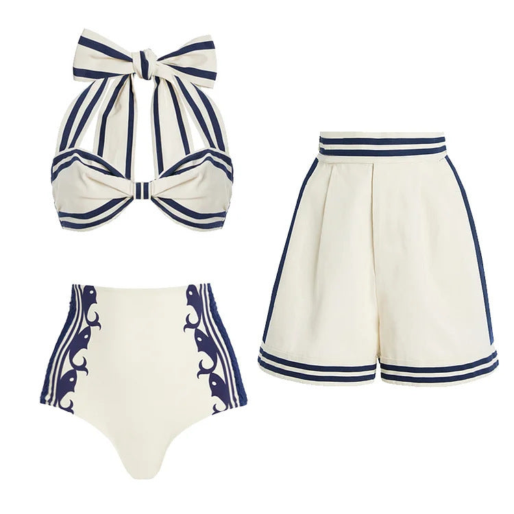 White two-piece set