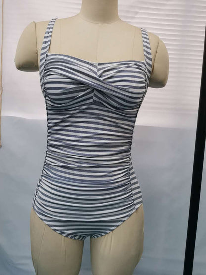Black and White Straight Strip