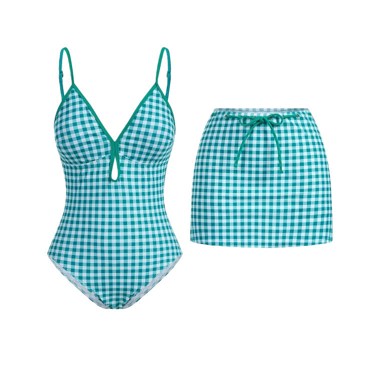 Peacock Green Plaid